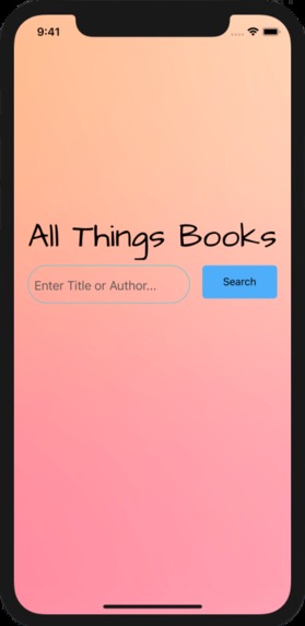 AllThingsBooks – screenshot 1