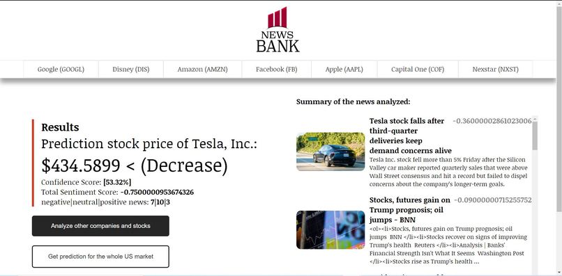 News Bank – screenshot 2