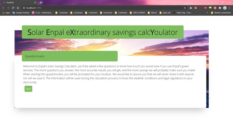 Enpal Solar Savings Calculator  – screenshot 1