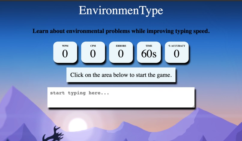 Environmentype – screenshot 1