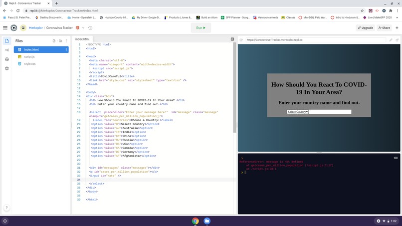 CovidCareful – screenshot 3