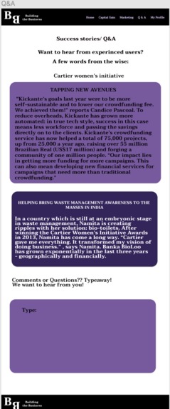 Building the Business - JPMC Challenge – screenshot 4