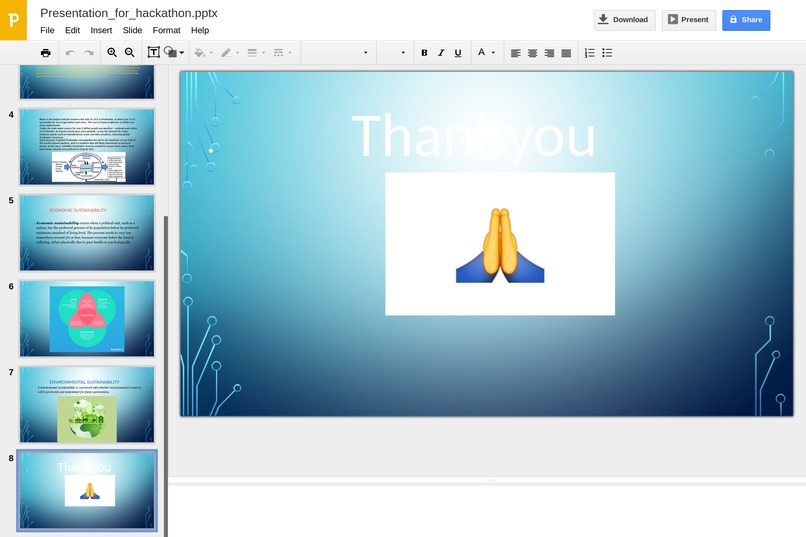 Keeping Green Slides – screenshot 1