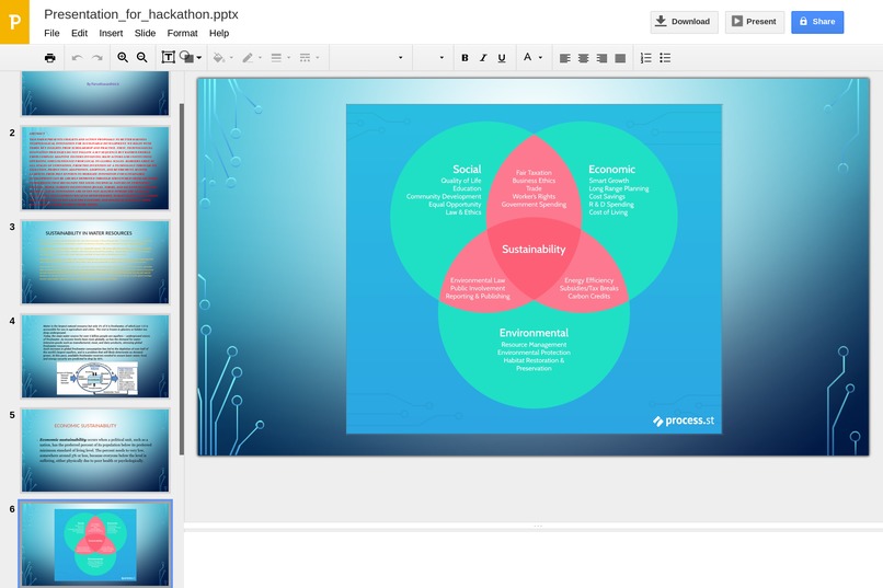 Keeping Green Slides – screenshot 2