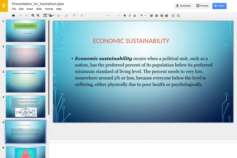 Keeping Green Slides – screenshot 4