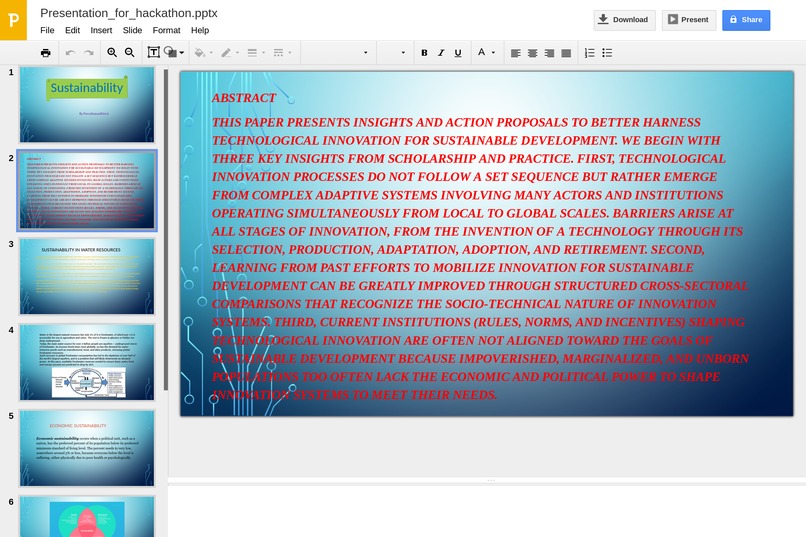 Keeping Green Slides – screenshot 7