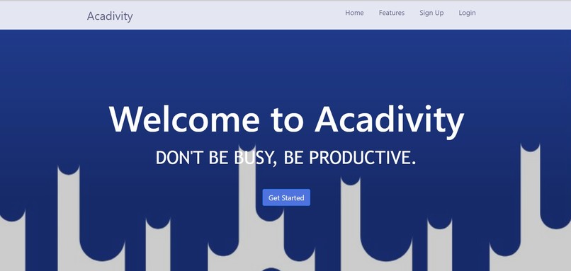 Acadivity – screenshot 1