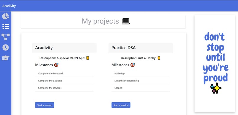 Acadivity – screenshot 3
