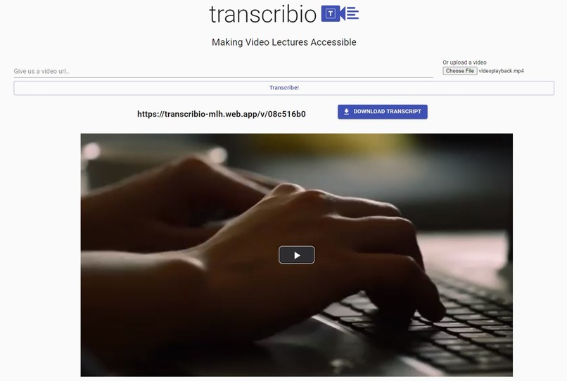 Transcribio – screenshot 2
