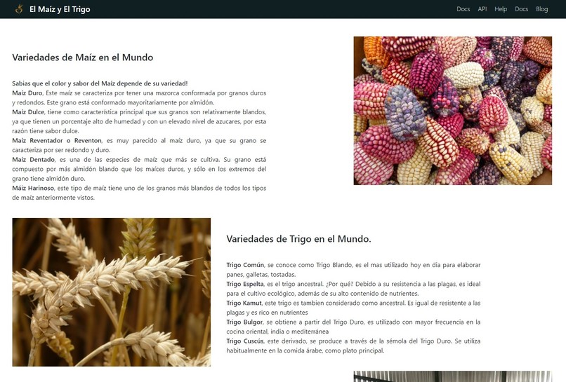 El Maíz y El Trigo – screenshot 2