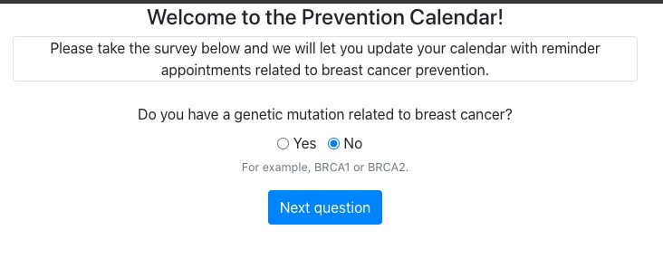 Prevention Calendar – screenshot 4
