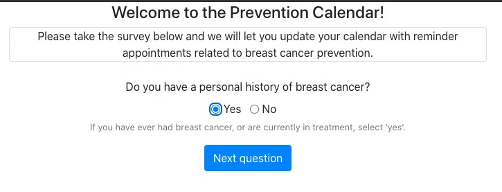 Prevention Calendar – screenshot 5