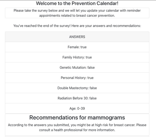 Prevention Calendar – screenshot 9