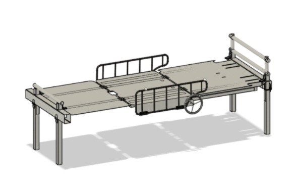 Collapsable Hospital bed  – screenshot 2