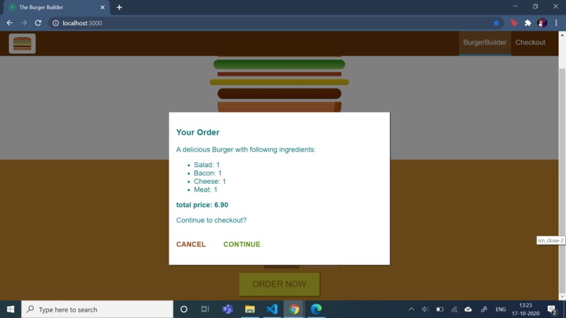 Burger Builder – screenshot 3