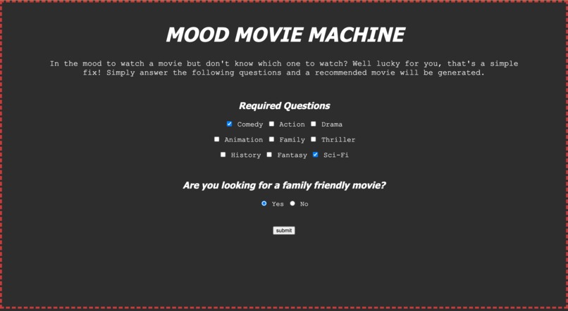 Mood Movie Machine  – screenshot 1