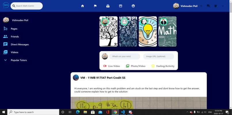 Math-Comm – screenshot 3