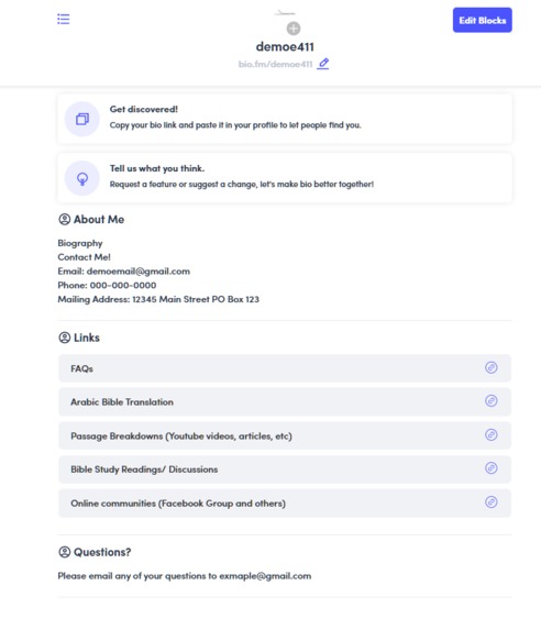 Connecting Muslims to Missionaries Flow – screenshot 1