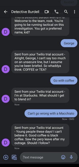 SMS-Bot – screenshot 5