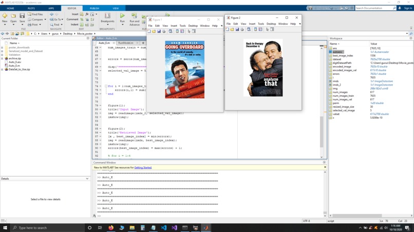 Poster based similar movie retrieval  – screenshot 4