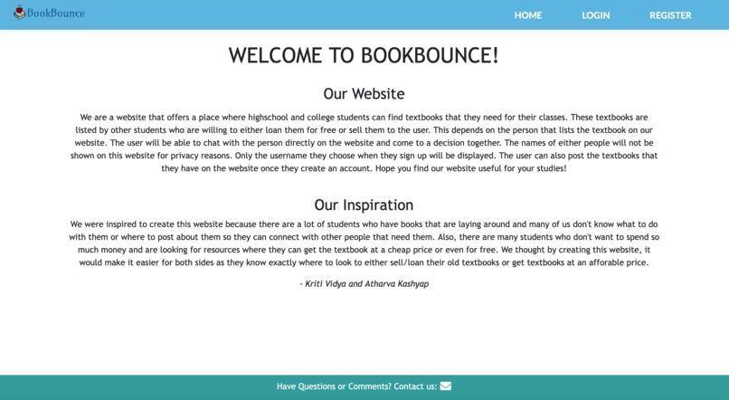 BookBounce – screenshot 1