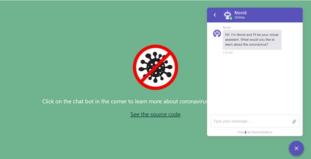 NOVID – screenshot 1