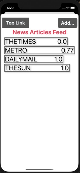 Newsable – screenshot 1