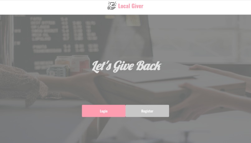 Local Giver – screenshot 1