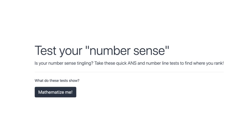 What's my number sense? – screenshot 3