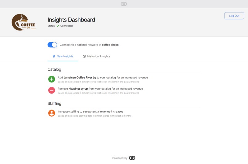 Small Business Insights Dashboard – screenshot 1
