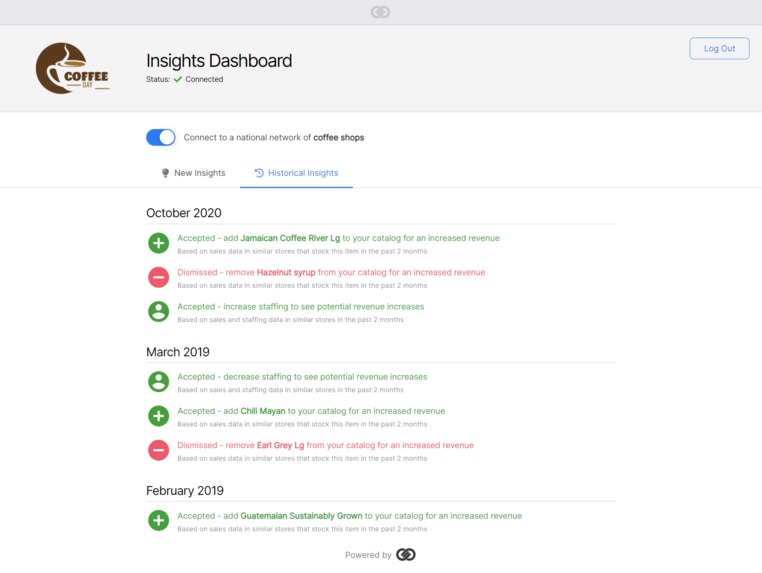 Small Business Insights Dashboard – screenshot 4