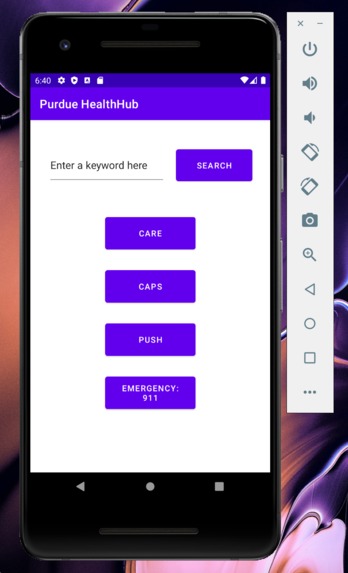 Purdue Health Hub – screenshot 1