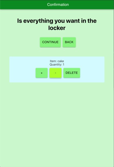 FoodLocker – screenshot 5