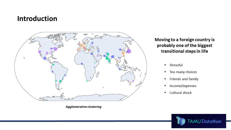City Search Tool Using Machine Learning Algorithms – screenshot 2