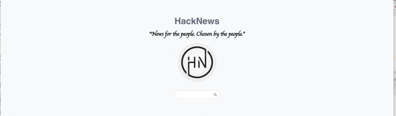 HackNews – screenshot 1