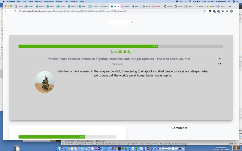 HackNews – screenshot 6