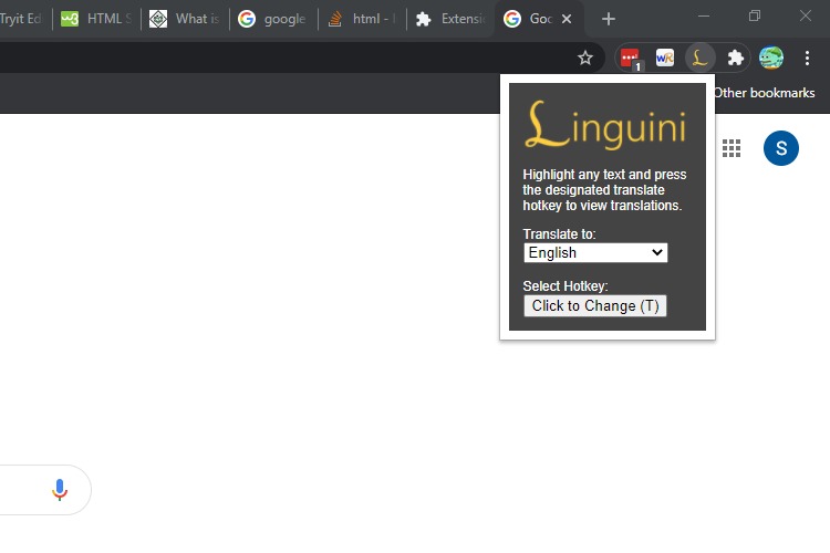 Linguini – screenshot 2