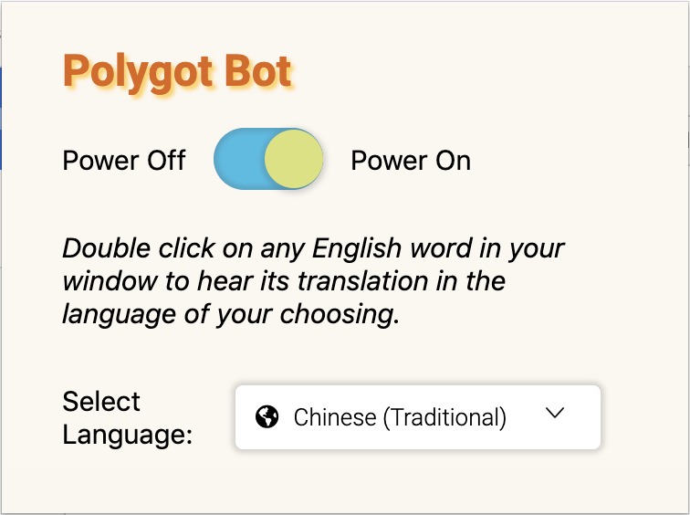 Polyglot Bot – screenshot 3
