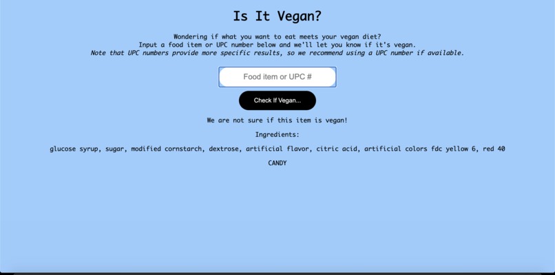 Is It Vegan? – screenshot 4