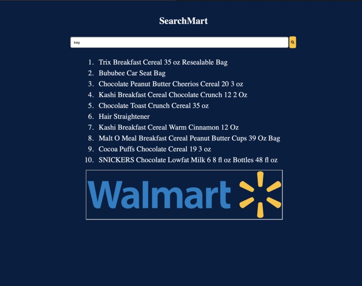SearchMart – screenshot 2