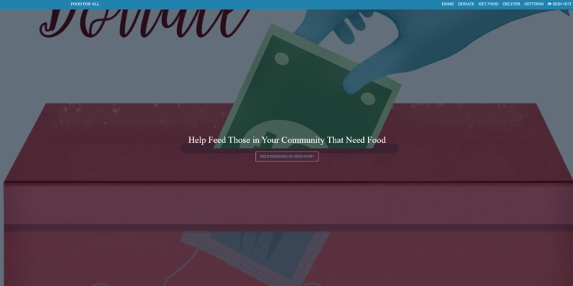 FoodForAll – screenshot 1