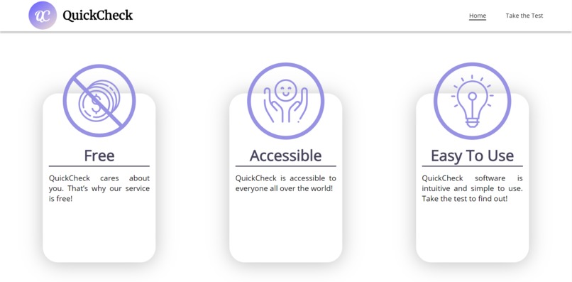 QuickCheck – screenshot 2