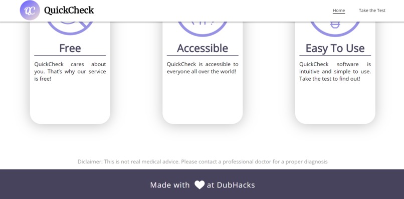 QuickCheck – screenshot 3