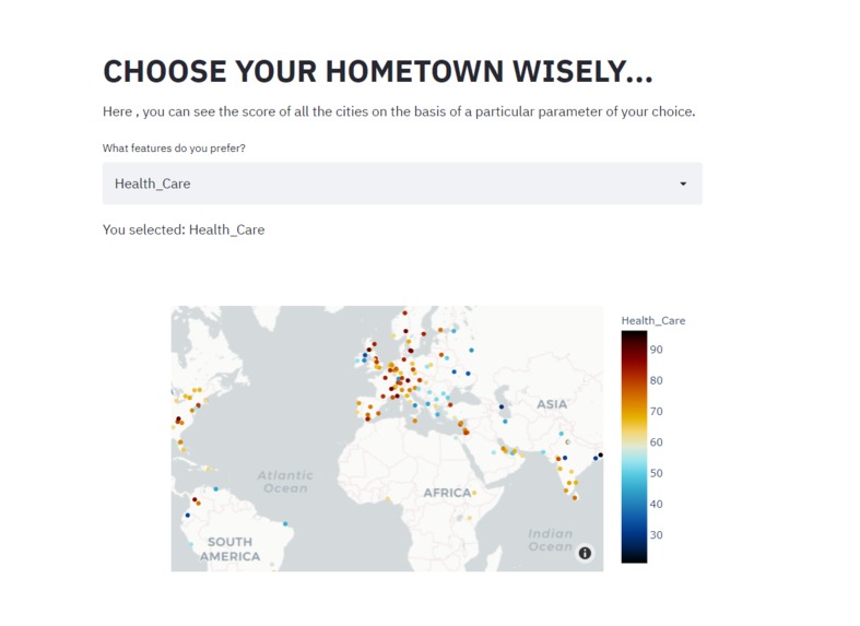 City Search Tool – screenshot 4
