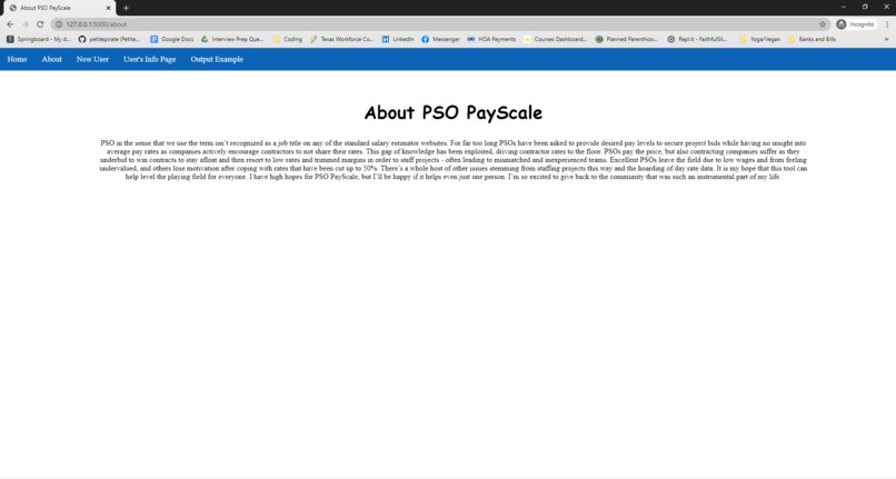 PSO PayScale – screenshot 3