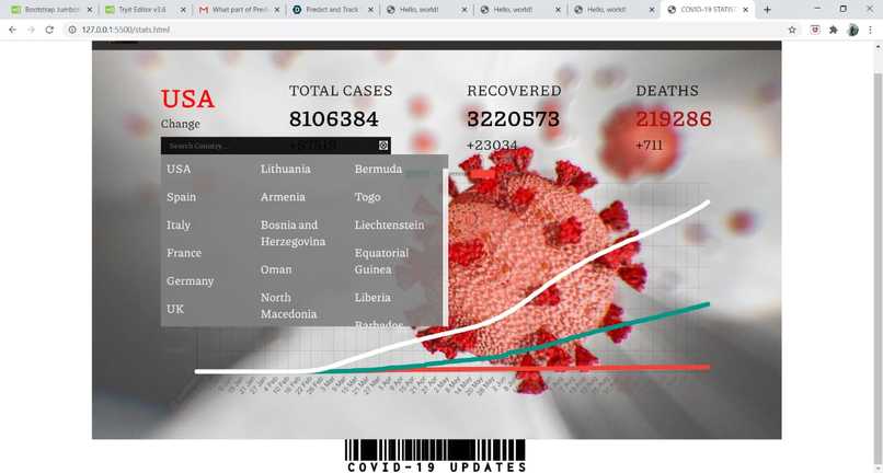Predict and Track The COVID-19 – screenshot 4