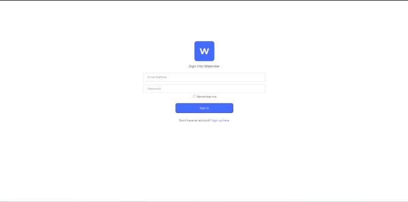 Walendar – screenshot 1