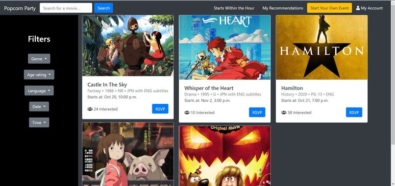 Popcorn Party – screenshot 2