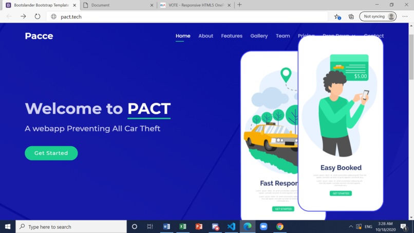 PACT – screenshot 1