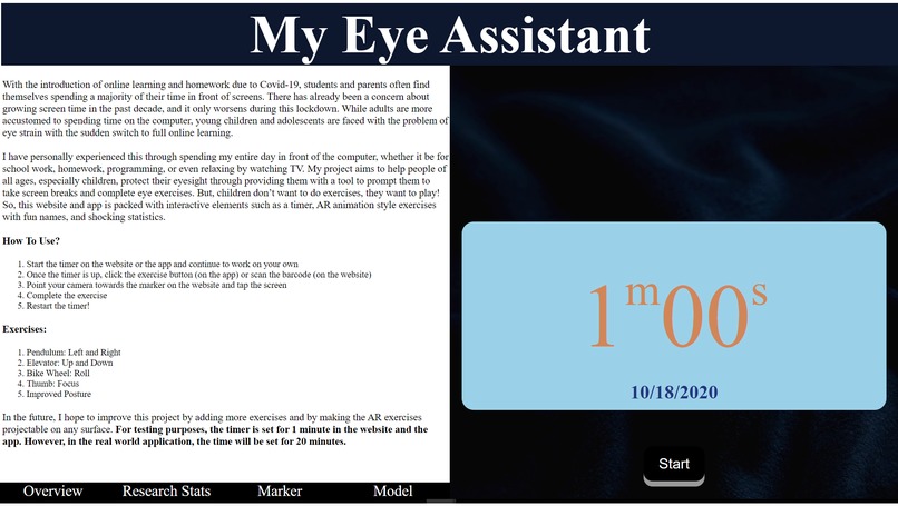 My Eye Assistant – screenshot 1